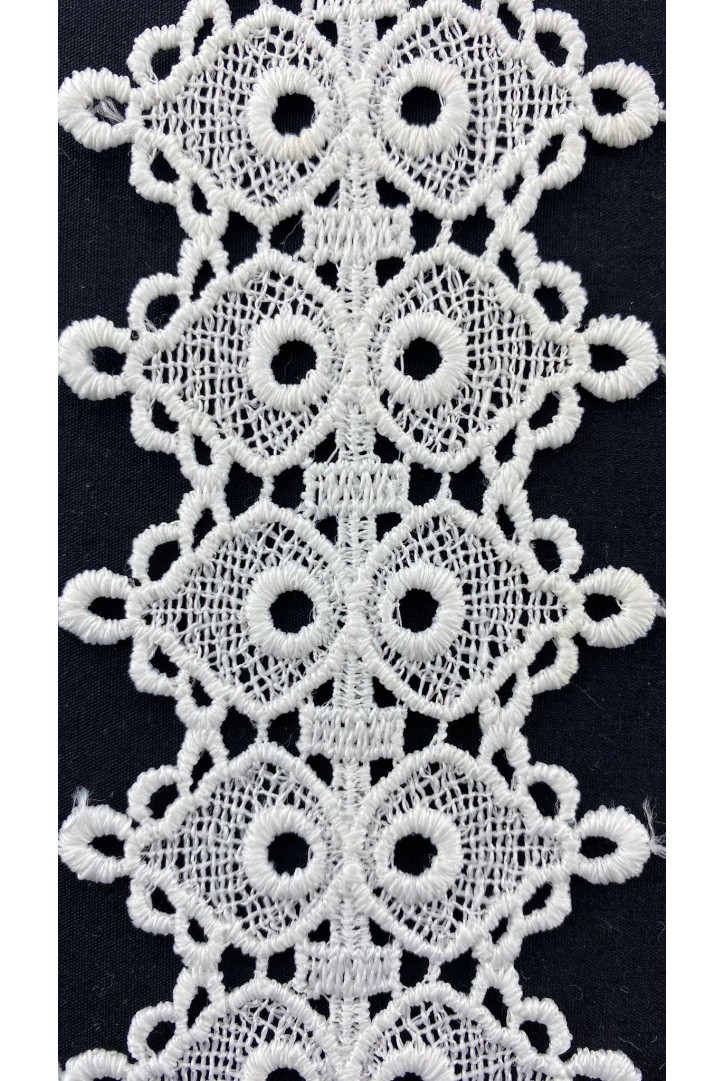 Ham Mat Polyester Güpür Brode Bant