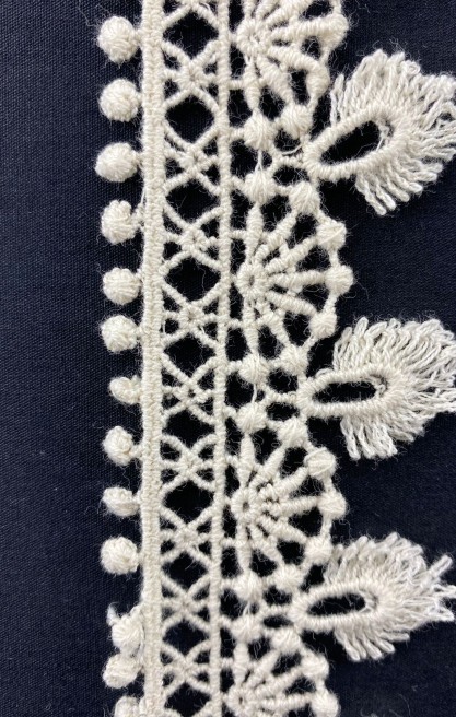 Ham Pamuk Güpür Brode Bant