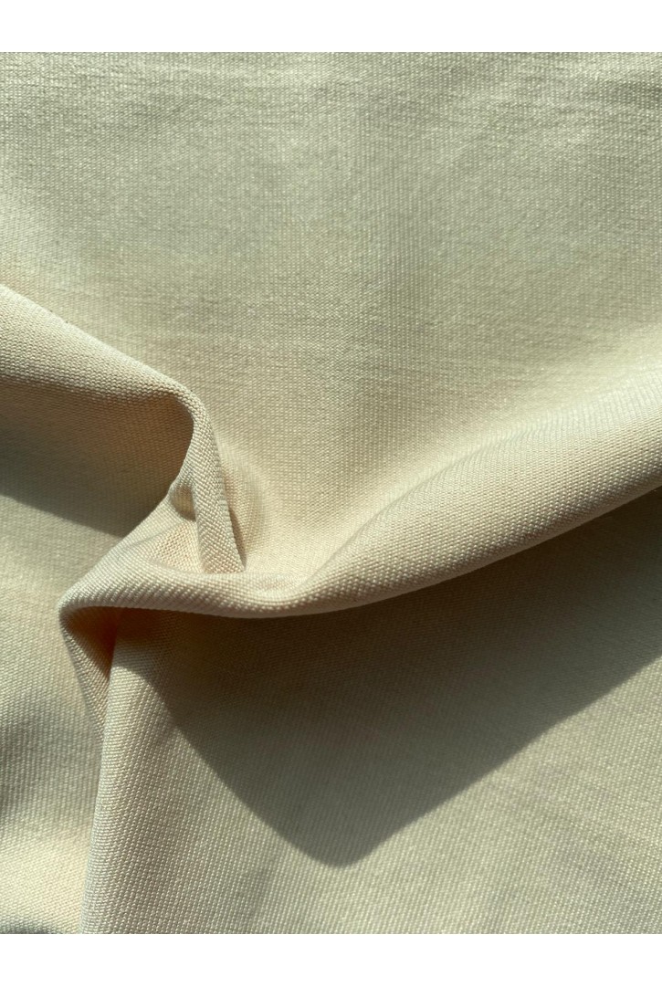 22604 KUMAŞ/YERLİ/LEZ/POLYESTER LİKRALI/BEJ/165 CM