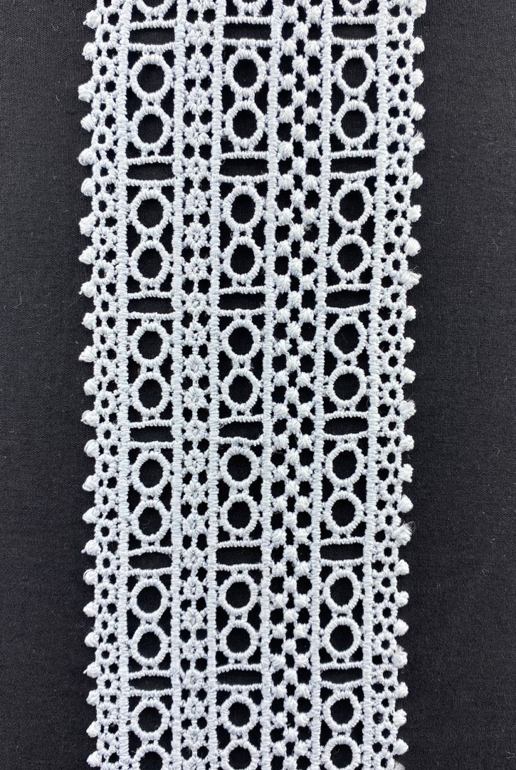 Açık Mavi Mat Polyester Brode Bant