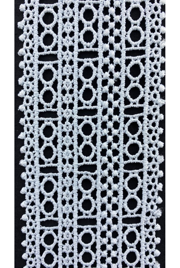 Açık Mavi Mat Polyester Brode Bant