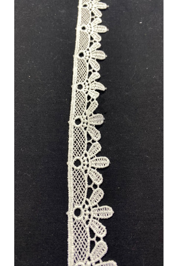 2,5 cm Ham Güpür Brode Bant