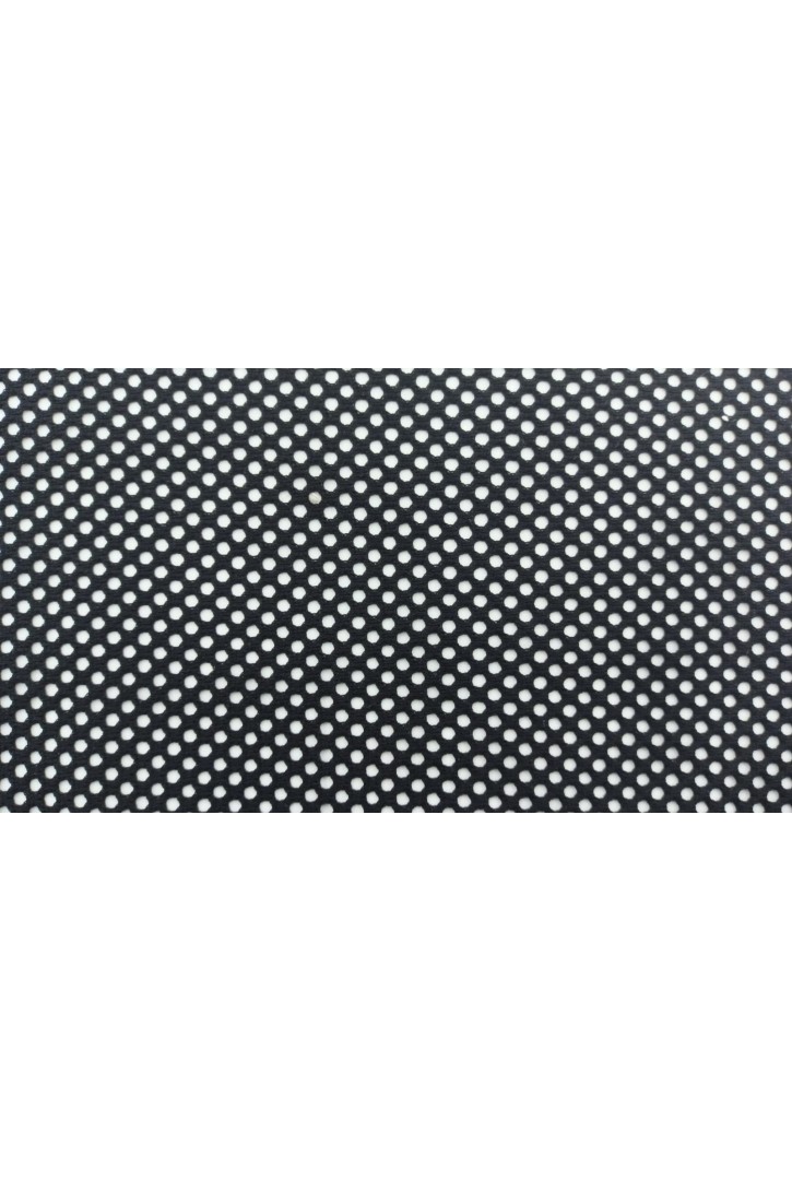 Geri Dönüştürülmüş Siyah File Dantel