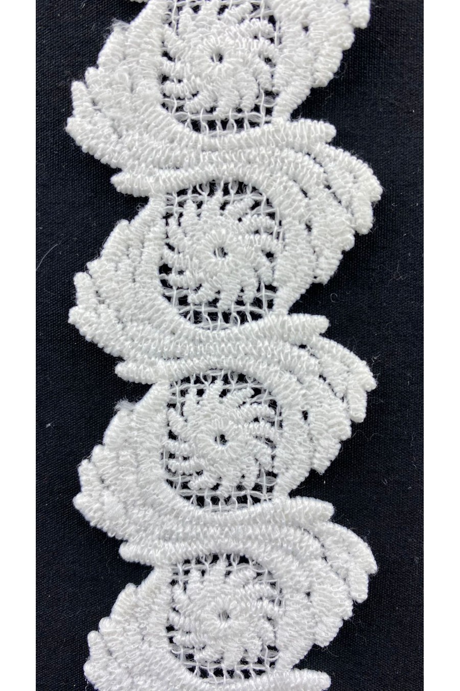 6020-METRE Ham Mat Polyester Güpür Brode Bant