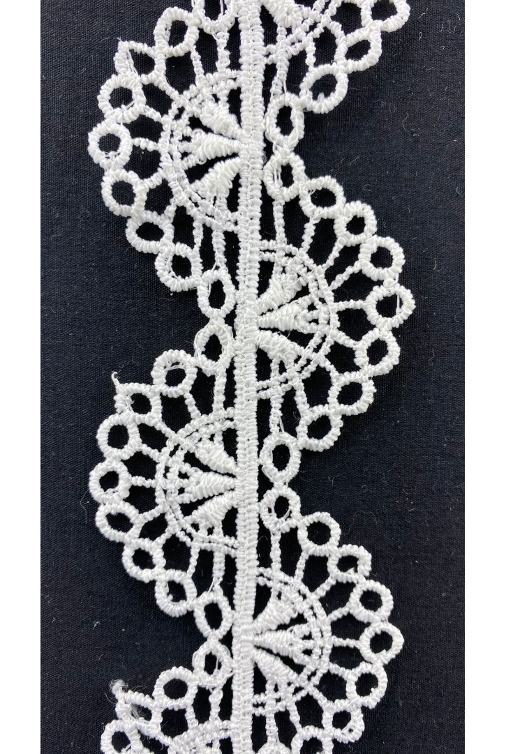 Ham Mat Polyester Güpür Brode Bant