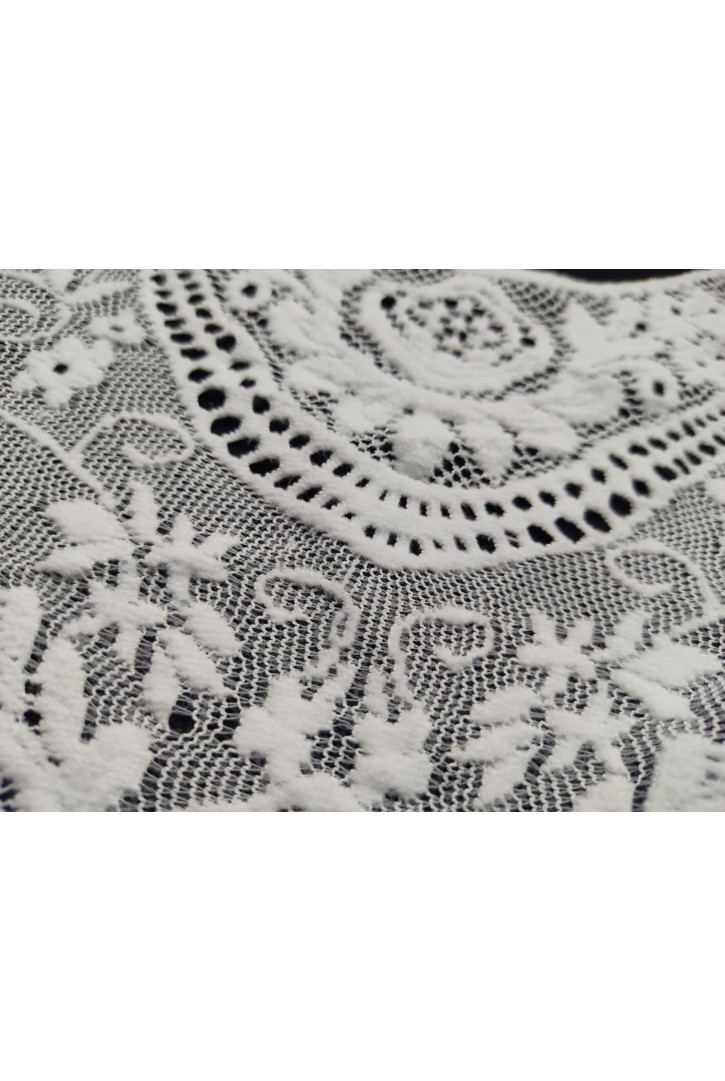 Ham Polyester Yaka Dantel