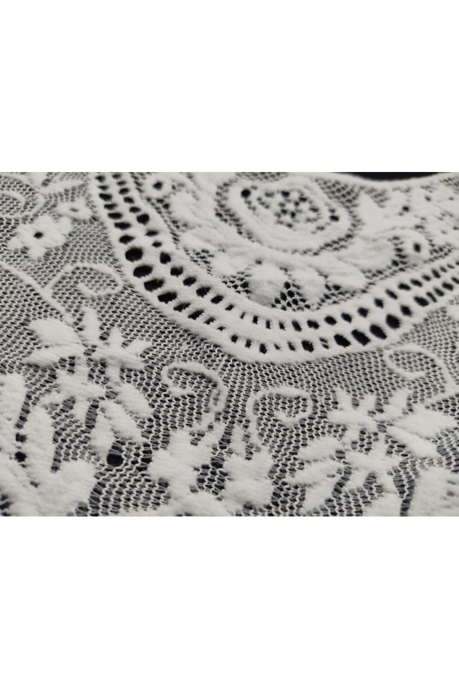 Ham Polyester Yaka Dantel