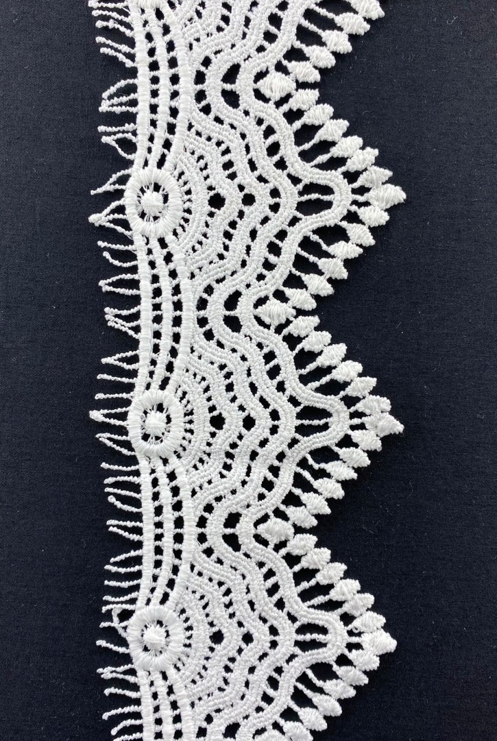 Ham Mat Polyester Güpür Brode Bant