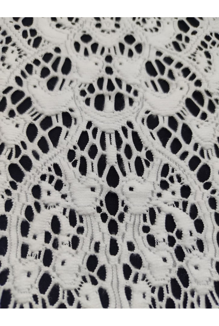 Ham Polyester Yaka Dantel