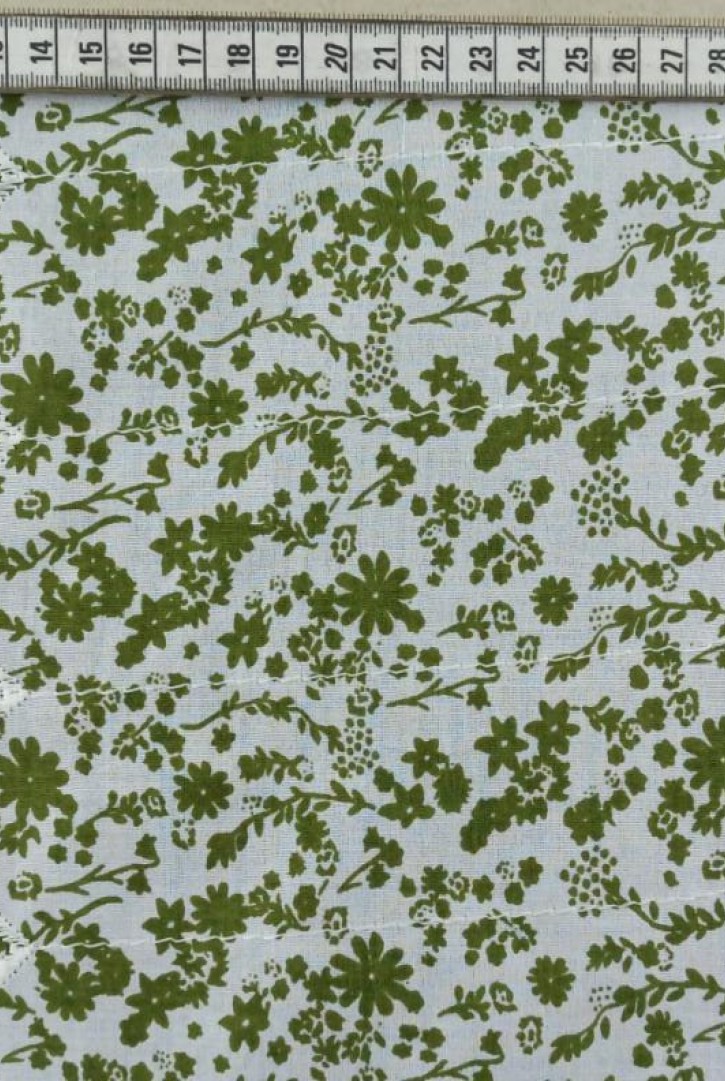 Yeşil Pigment Baskılı Bohrer Brode