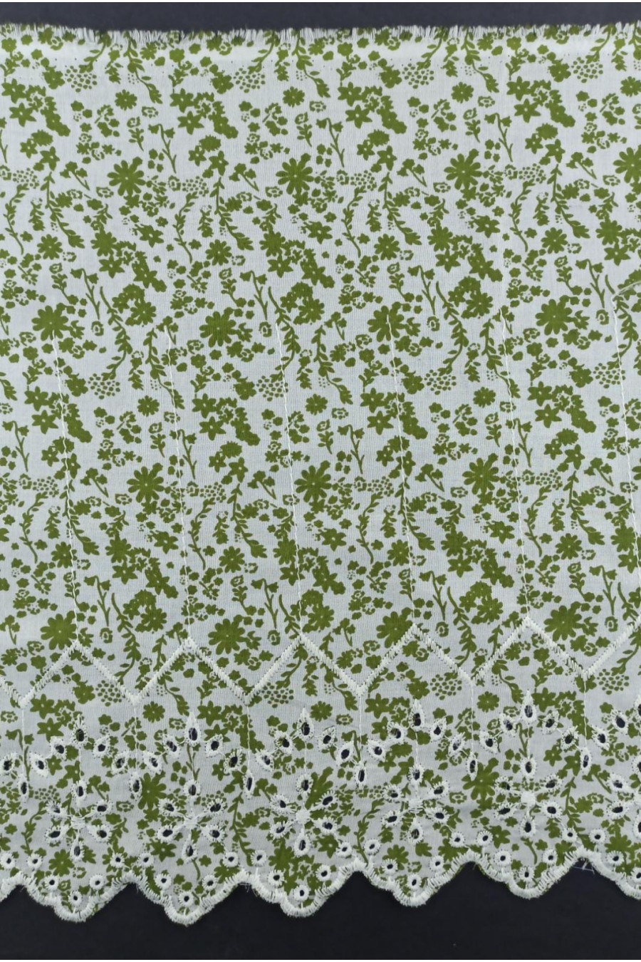 Yeşil Pigment Baskılı Bohrer Brode