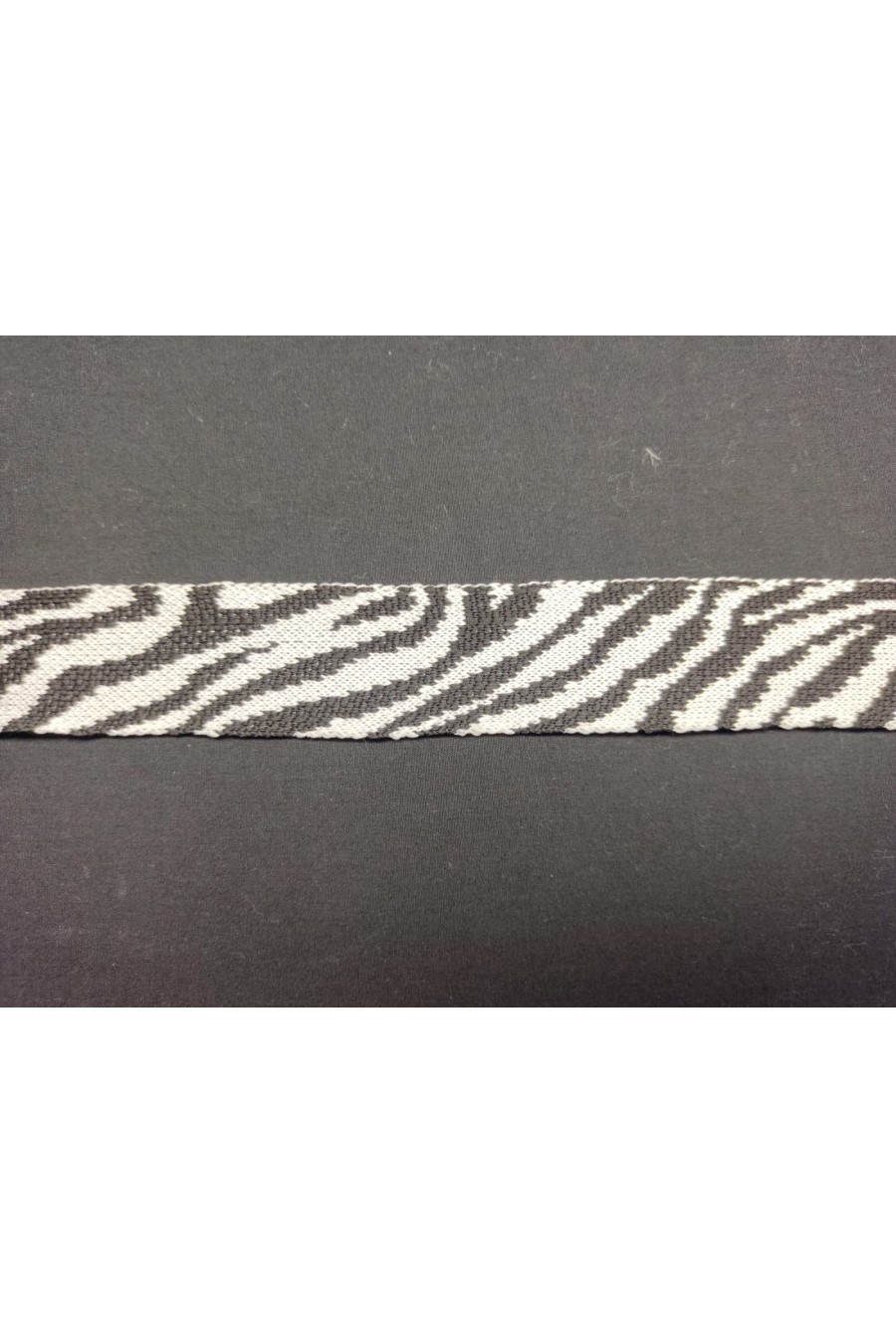 Siyah-Beyaz 2 Renkli Yerli Polyester Şerit Bant