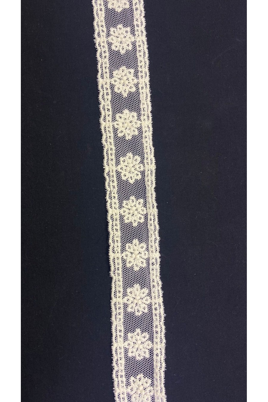 Ham Pamuk Tül Üzeri Brode Bant