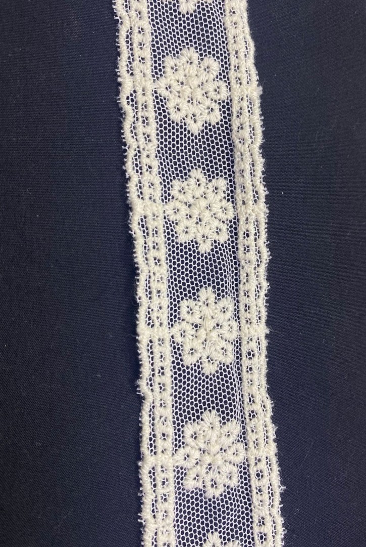 Ham Pamuk Tül Üzeri Brode Bant