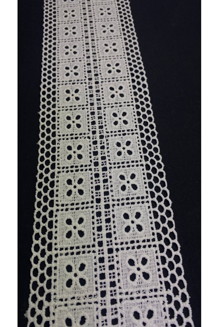 10 cm Ham Güpür Brode Bant