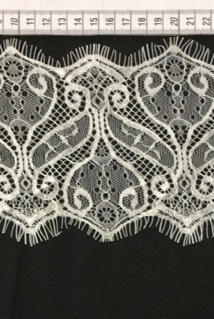 Siyah Sakallı Naylon Dantel Bant