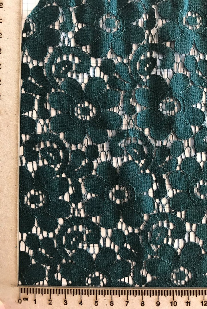 Yeşil Polyester Dantel