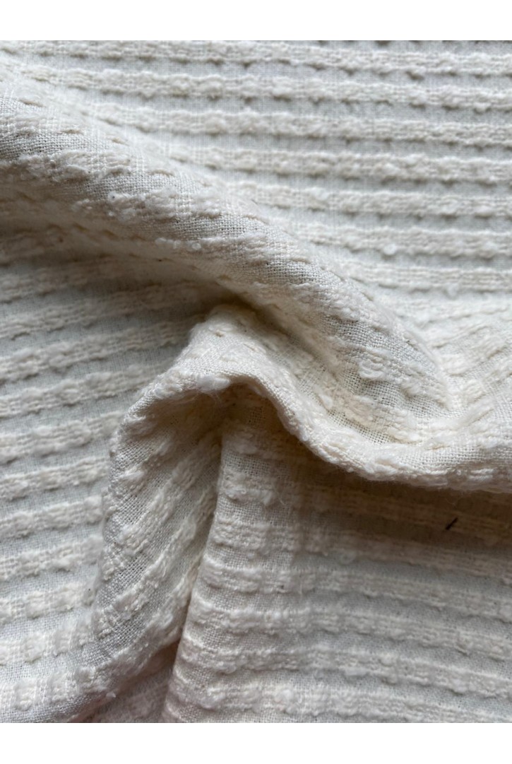 22325 KUMAŞ/YERLİ/LEZ/PAMUK/BCI/KREM/145 CM