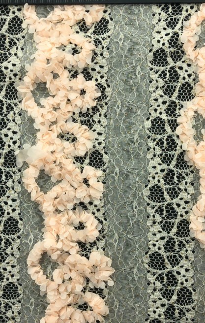 3 Boyutlu Simli Somon Yerli Dantel