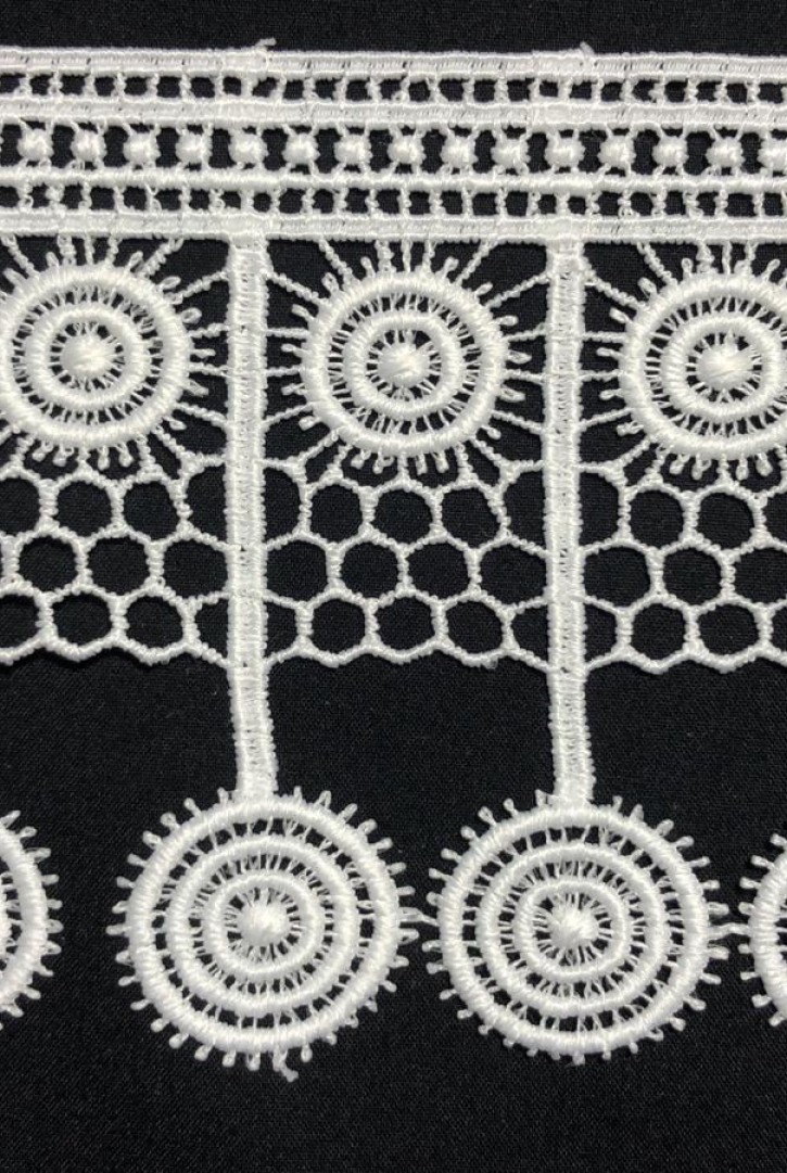 Ham İthal Mat Polyester Güpür Brode Bant