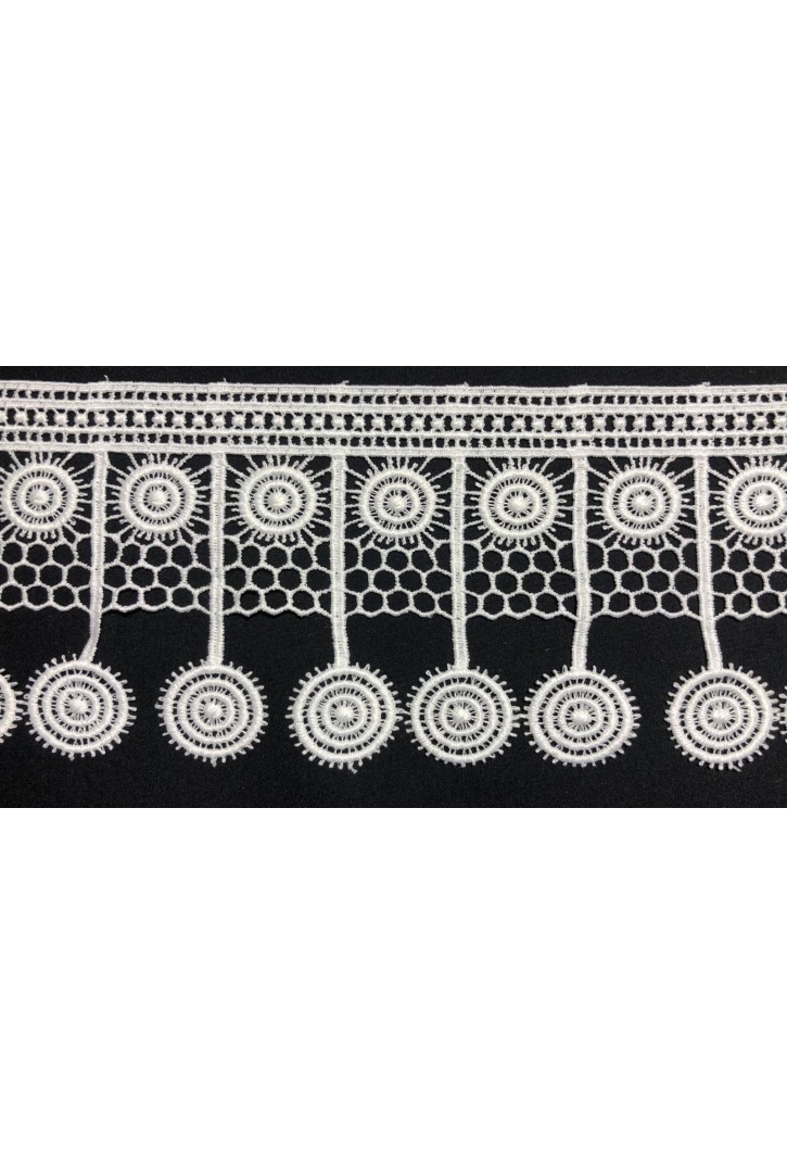 Ham İthal Mat Polyester Güpür Brode Bant