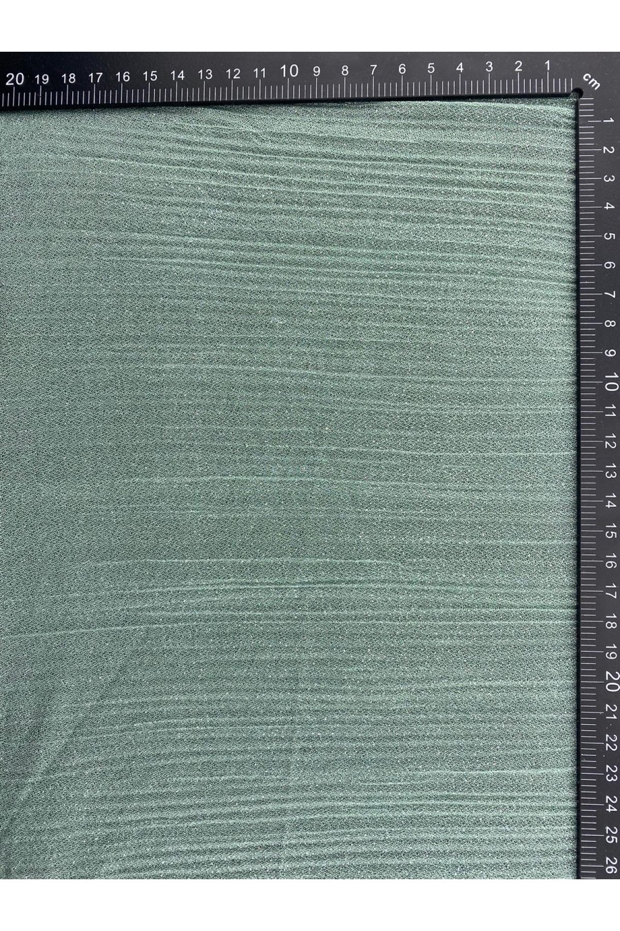 Mint Simli Pliseli Tül Kumaş, 140 cm