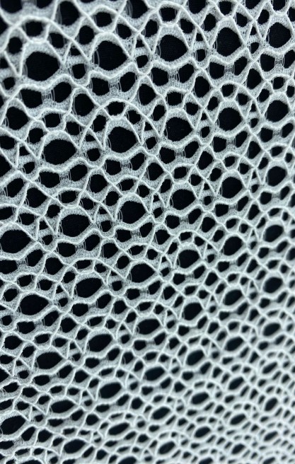 Fikseli Likralı Naylon Dantel