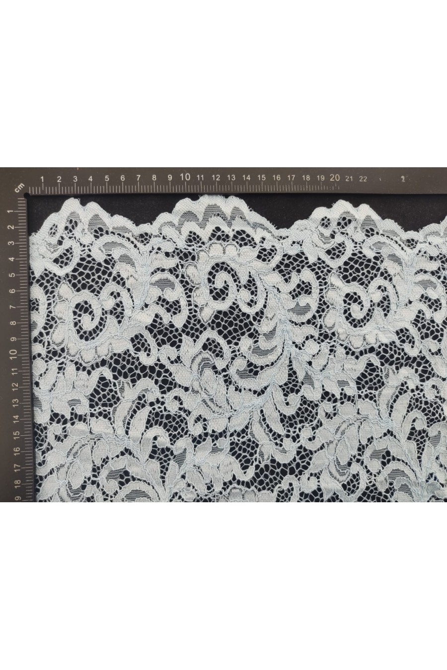 Bebe Mavi Kordlu Naylon Dantel - 150 cm