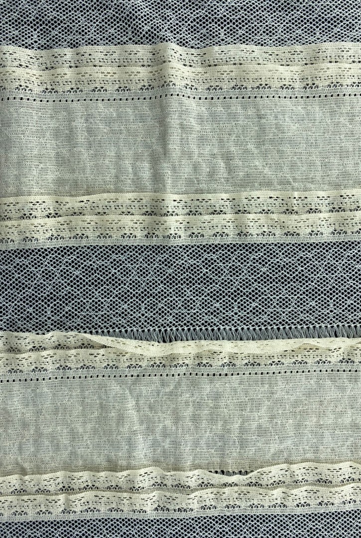 Kalın Fikse Naylon Pamuk Dantel
