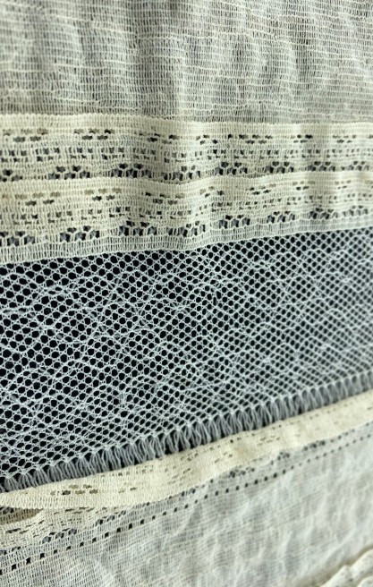 Kalın Fikse Naylon Pamuk Dantel