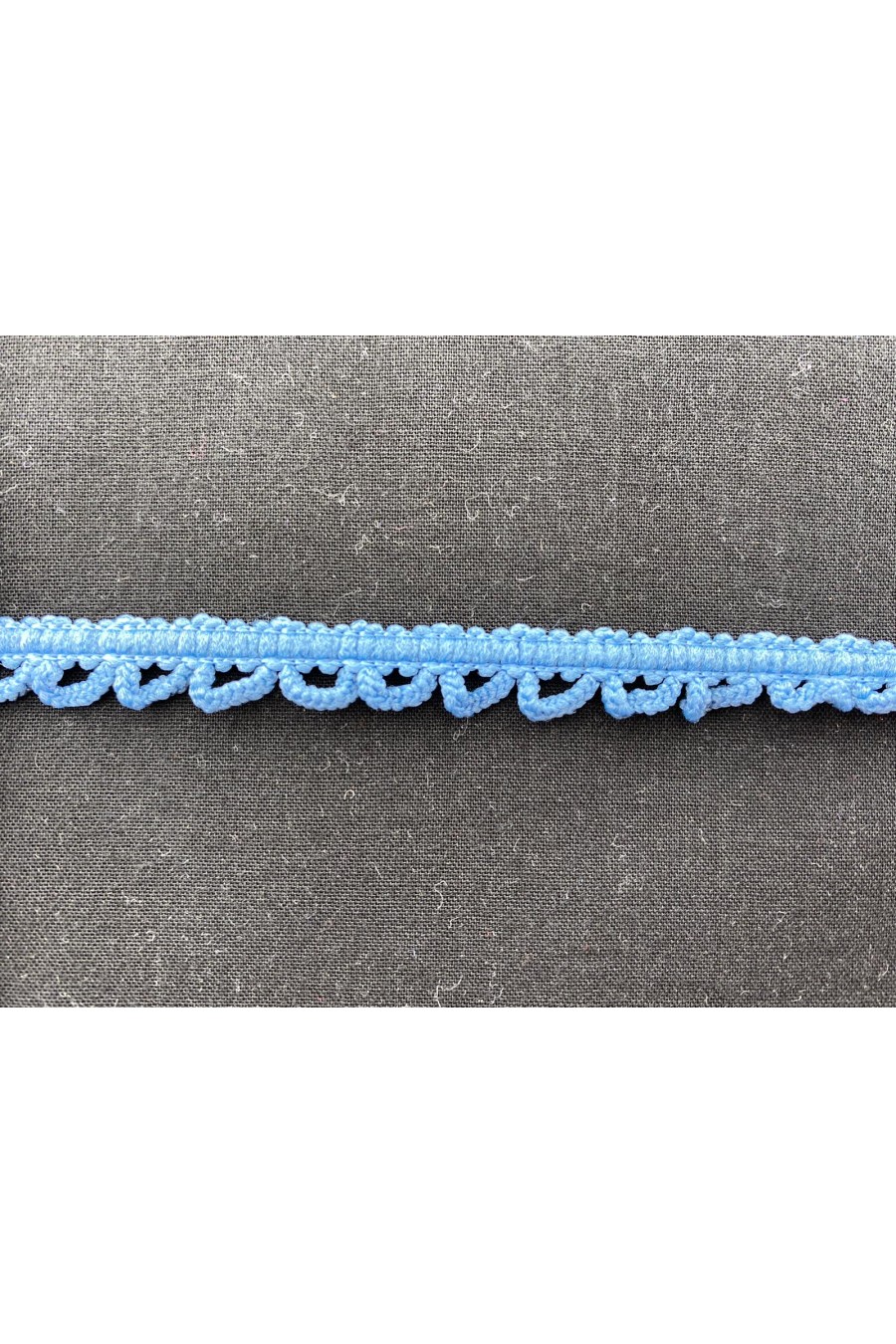 İndigo Mat Brode Bant, Polyester, 1 cm