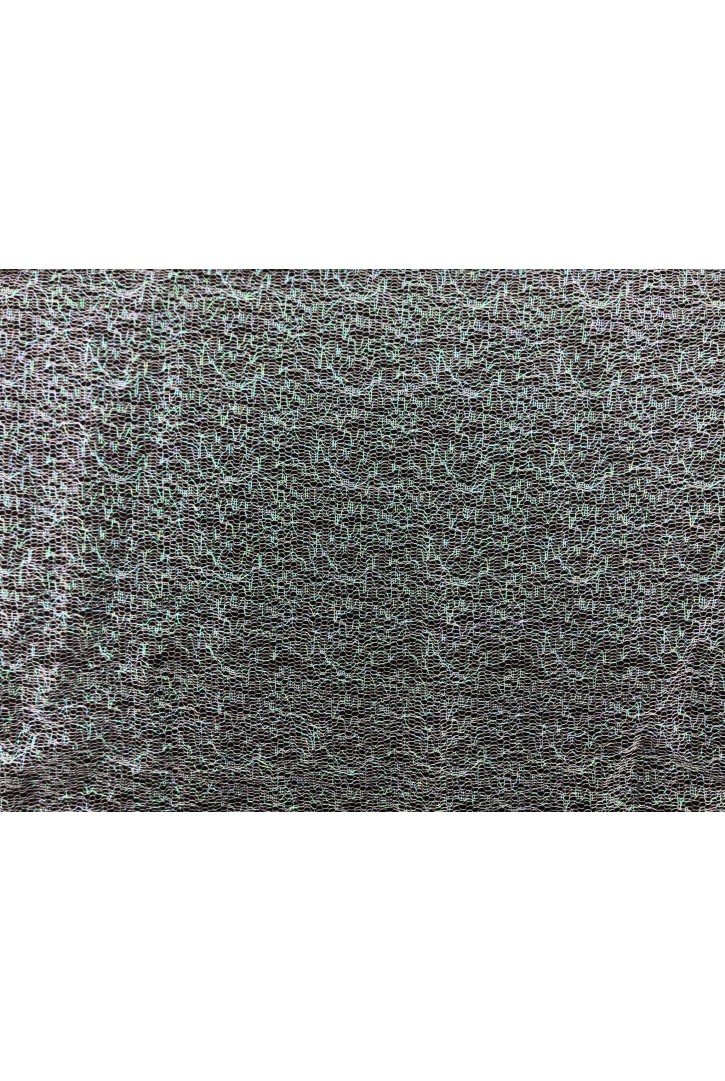 Hologram Detaylı Naylon Yerli Tül Kumaş - 150 cm