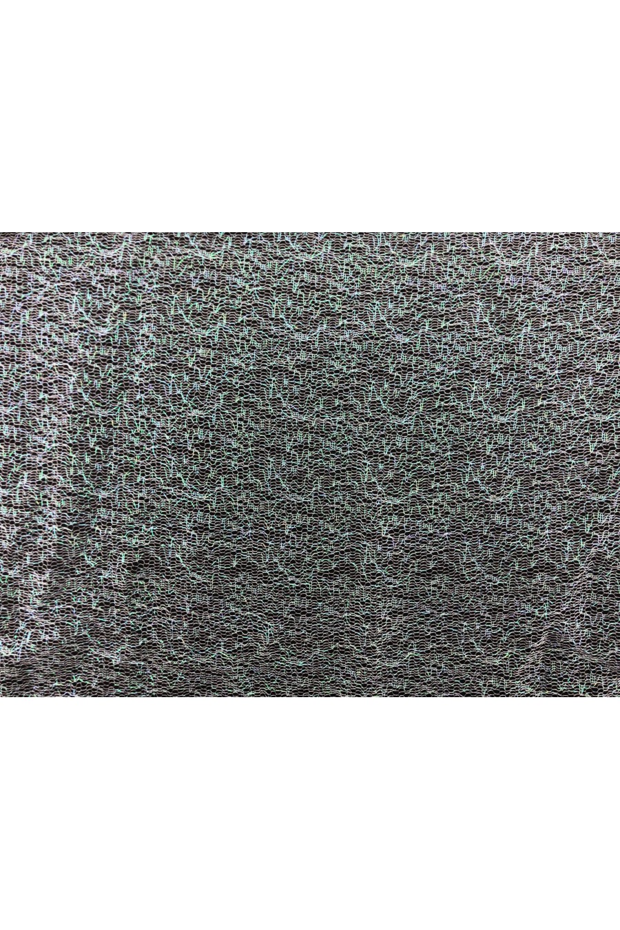 18570-KG Hologram Detaylı Naylon Yerli Tül Kumaş - 150 cm