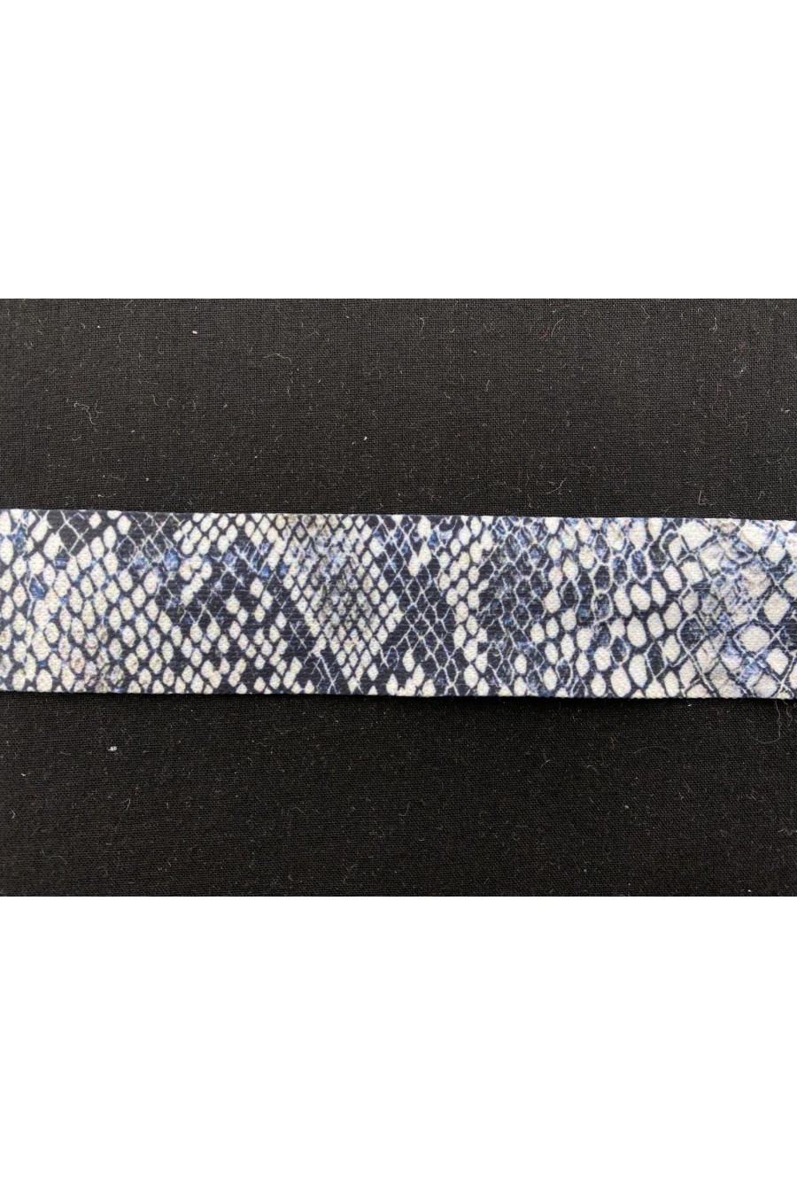 Lacivert-Beyaz Raşel Polyester Şerit Bant