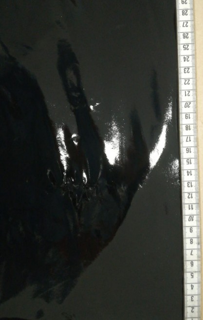 Siyah Vinil Kumaş, İthal, 140 cm