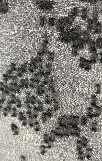 Şifon İthal Lez Polyester Siyah 150 CM