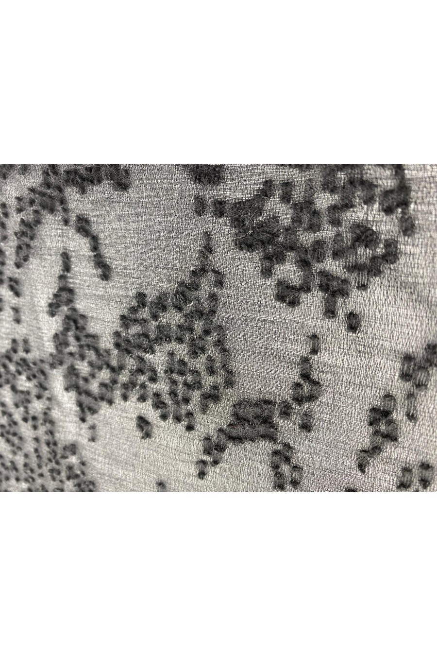 10590-METRE Şifon İthal Lez Polyester Siyah 150 CM