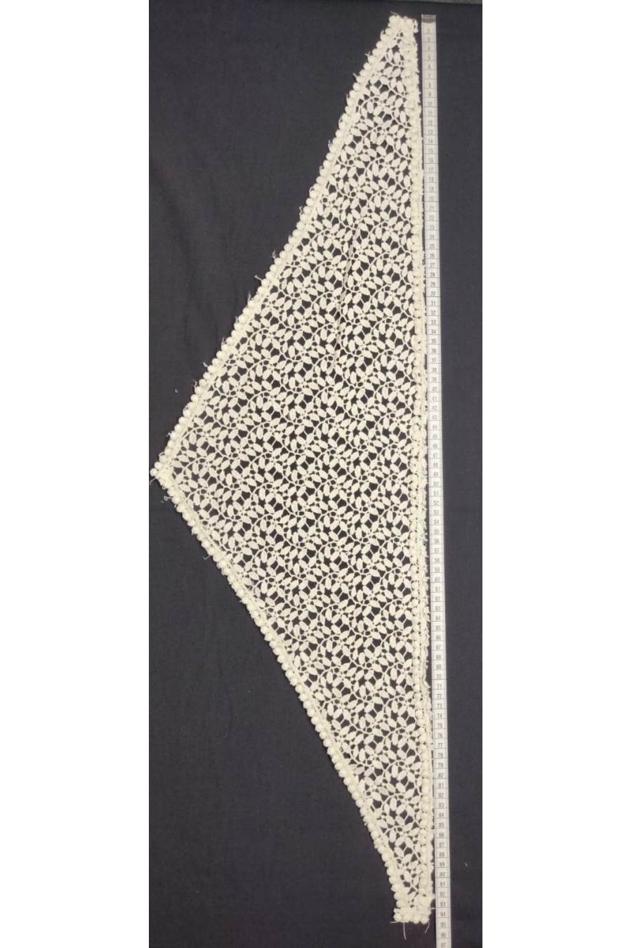 22818 APLİK/YAKA/YERLİ/POLYESTER/EKRU/90 CM