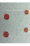 Oranj Renk Dokuma Viskon Polyester Pamuk Kumaş