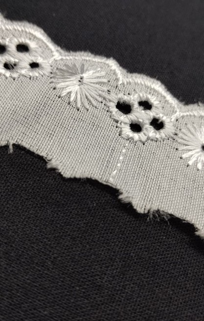 Parlak Beyaz Bohrelli Vual Bant, Yerli Üretim