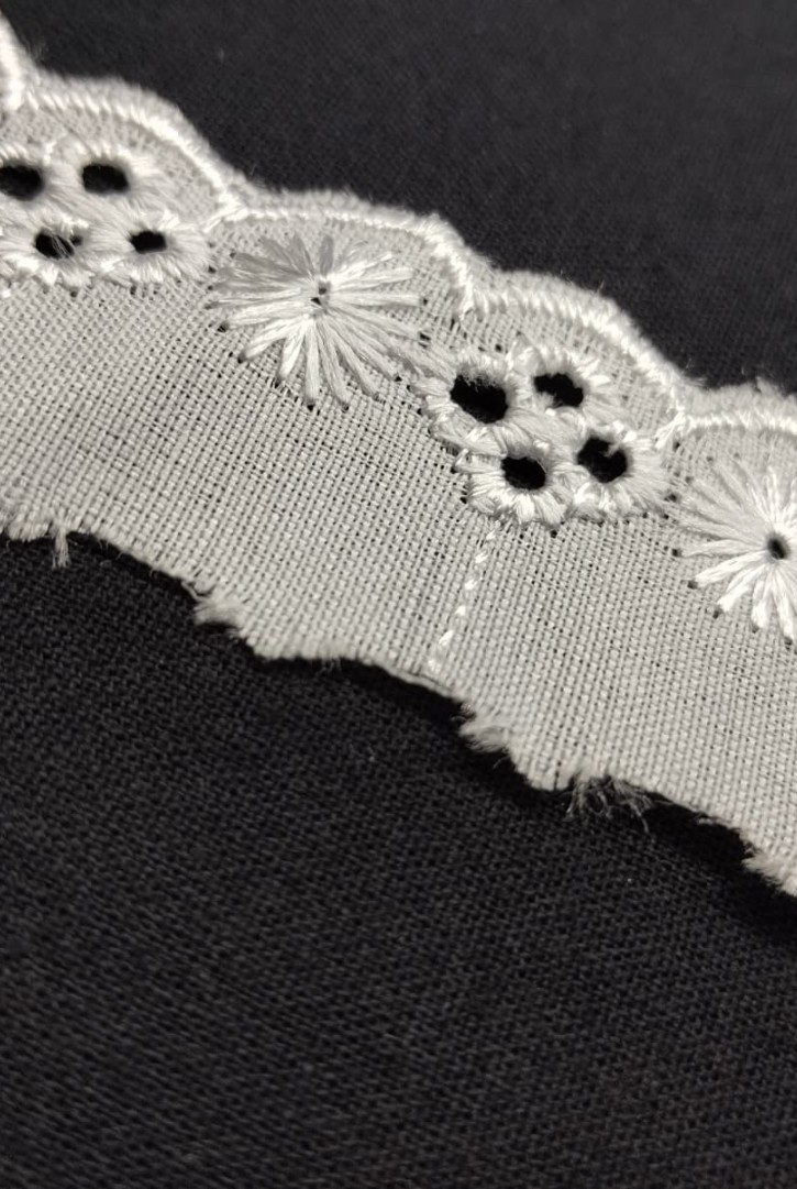 Parlak Beyaz Bohrelli Vual Bant, Yerli Üretim