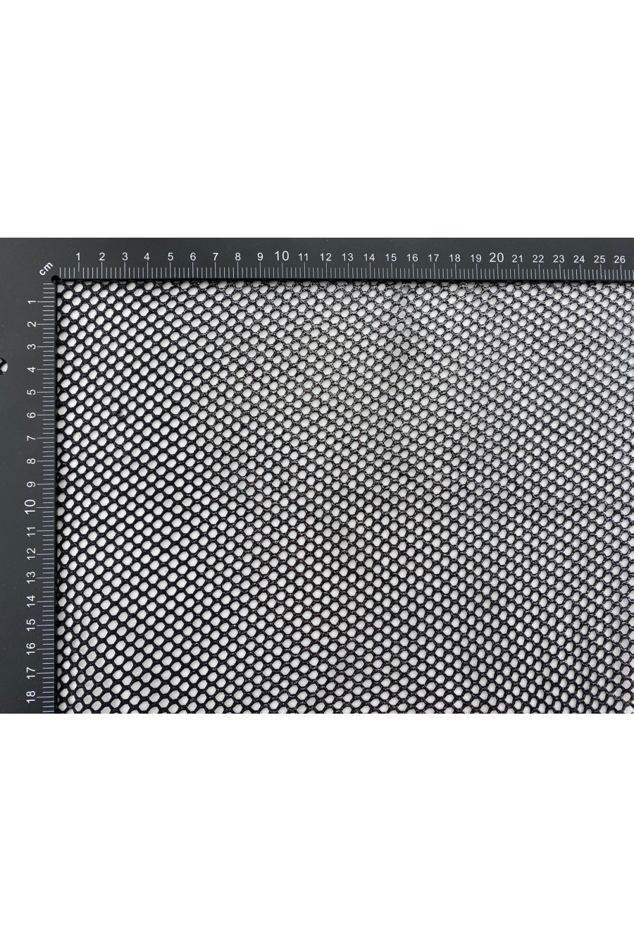 6633 DANTEL/YERLİ/POLYESTER/FİLE/GÜMÜŞ VARAK BASKI/SİYAH