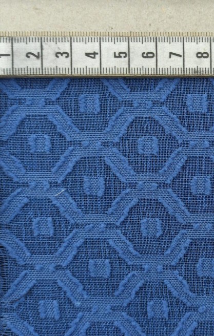 İndigo Dokuma Kumaş - Yerli Polyester (11379)