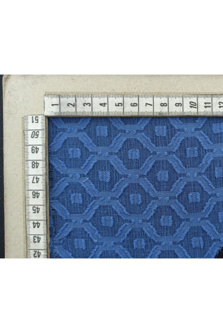 İndigo Dokuma Kumaş - Yerli Polyester (11379)