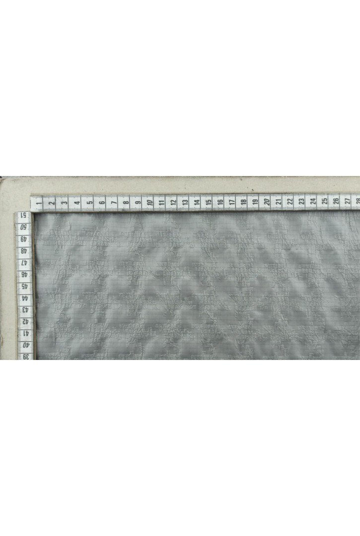 Gri Deri Kumaş - Polyester Likralı (11384)