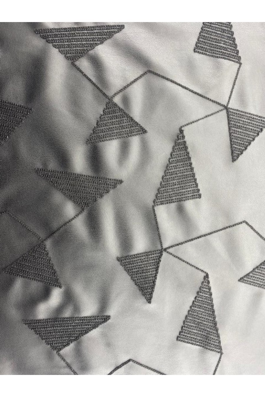 18867 DERİ/YERLİ/LEZ/SÜZENELİ/SİYAH ZEMİN - SİYAH İP