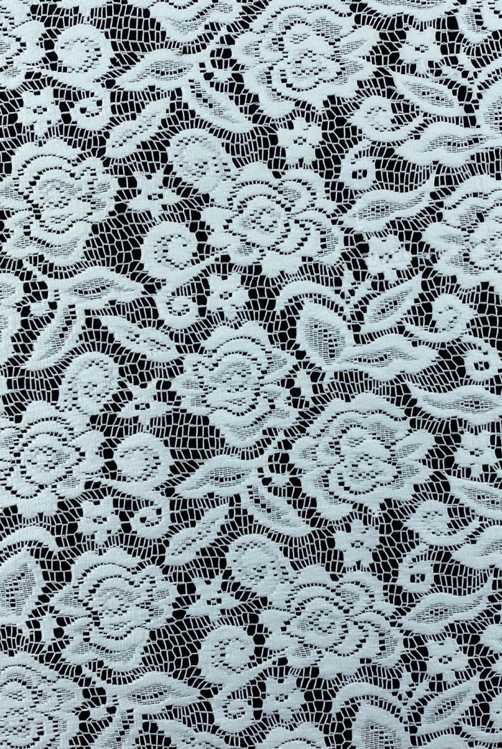 Fiksli Polyester Yerli Dantel, 150 cm