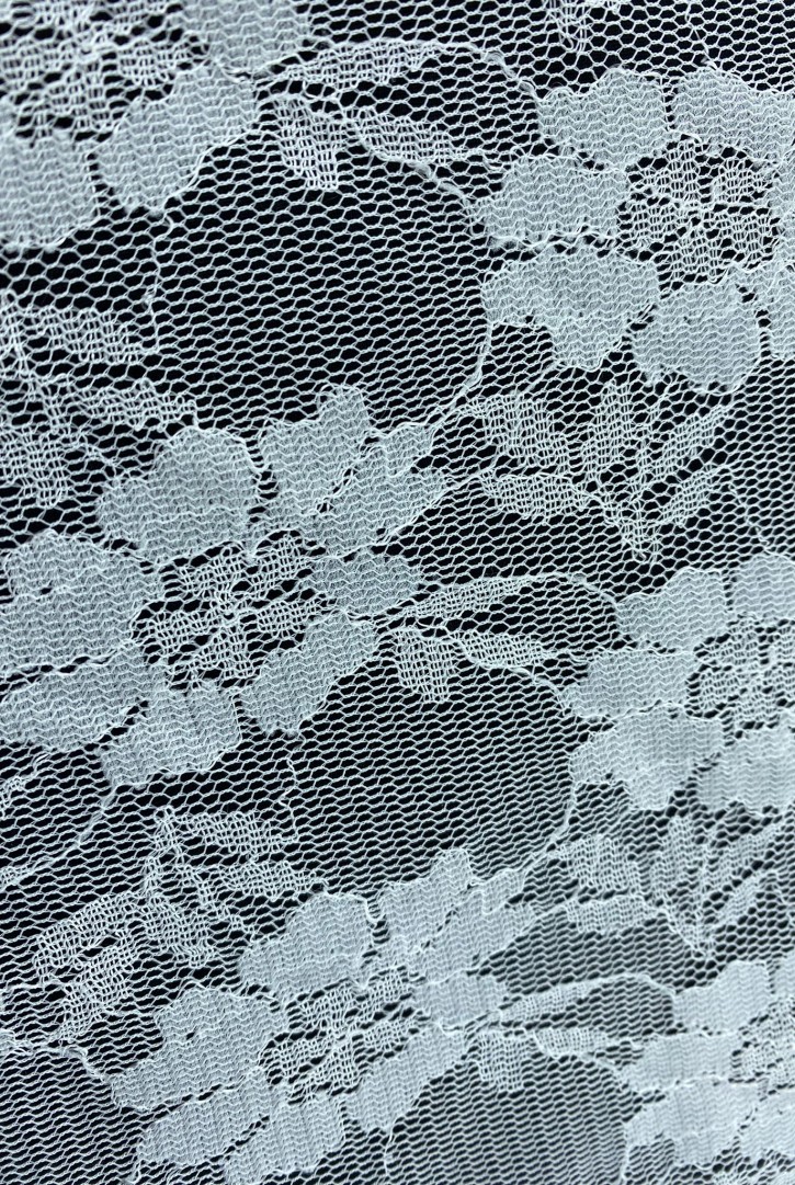 Fikseli Polyester Dantel Kumaş, 150 cm