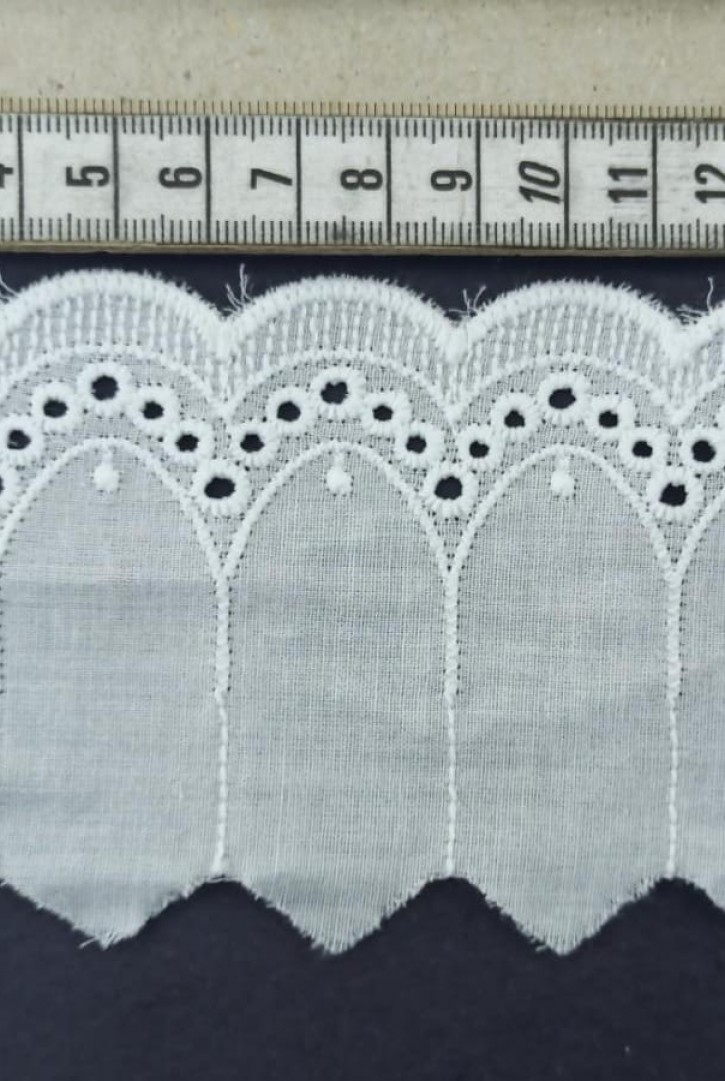 7,5 cm Kasar İşlemeli Vual Brode Bant