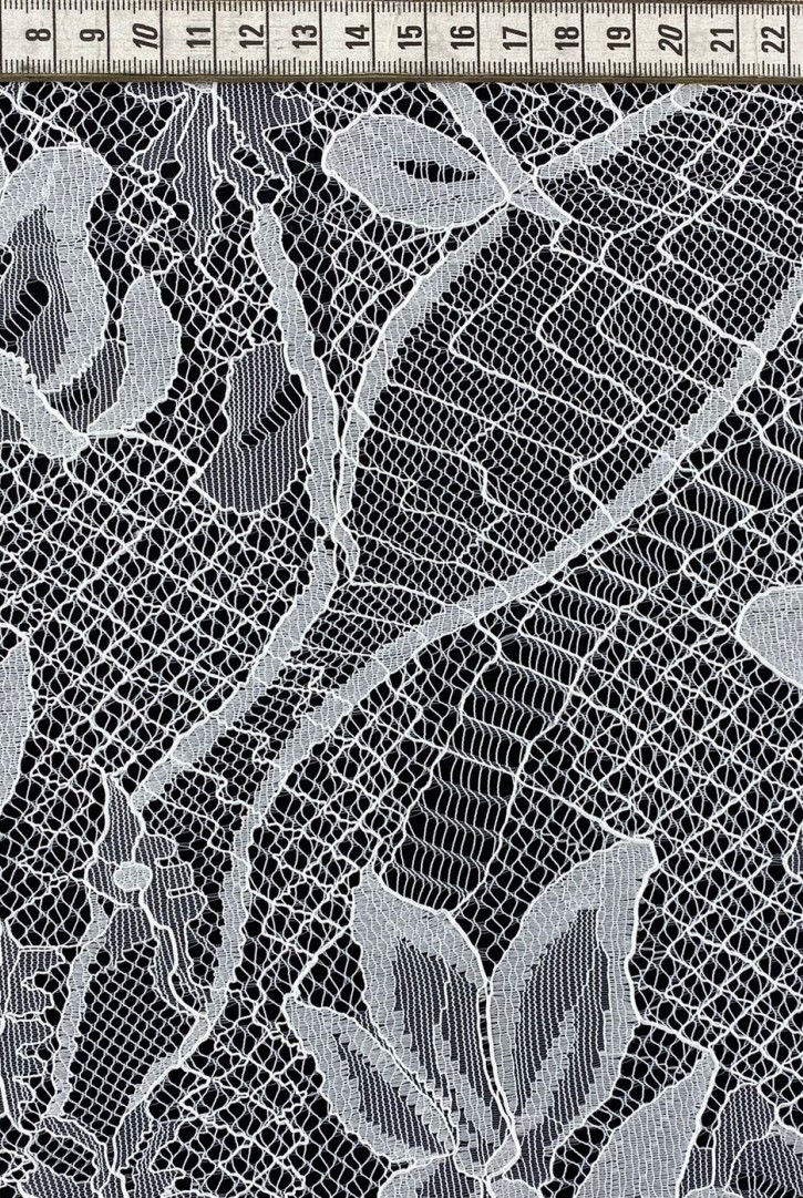 Fikslenmiş Naylon Kordlu Yerli Dantel